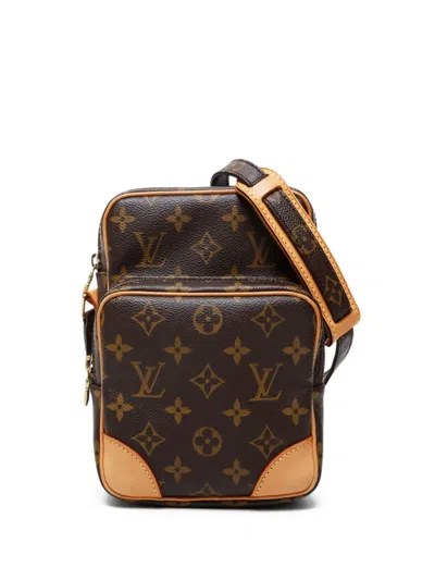 Pre-owned Louis Vuitton 2008 Amazon Shoulder Bag In Brown