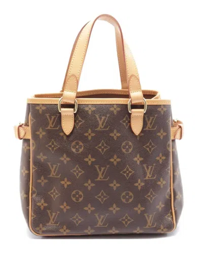 Pre-owned Louis Vuitton 2008 Batignolles Handbag In Brown
