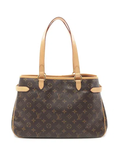 Pre-owned Louis Vuitton 2008 Batignolles Horizontal Tote Bag In 褐色