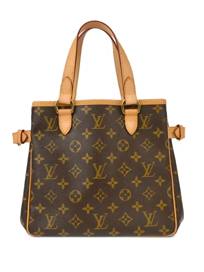 Pre-owned Louis Vuitton 2008 Batignolles Tote Bag In Brown