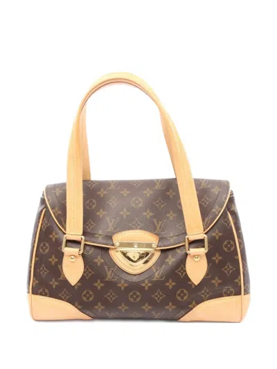 Pre-owned Louis Vuitton 2008 Beverly Gm Shoulder Bag In Brown