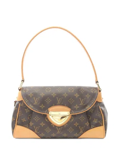 Pre-owned Louis Vuitton 2008 Beverly Mm Shoulder Bag In Brown