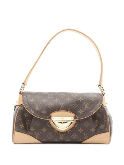 Pre-owned Louis Vuitton 2008 Beverly Mm Shoulder Bag In Brown