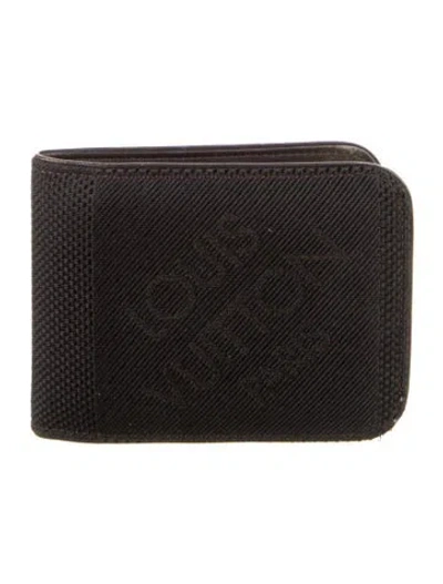 Pre-owned Louis Vuitton 2008 Bifold Wallet In Black