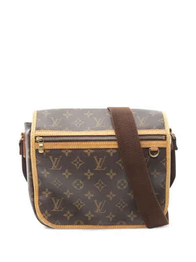 Pre-owned Louis Vuitton 2008 Bosforo Monogram Canvas Messenger Bag In Brown