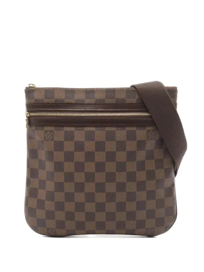 Pre-owned Louis Vuitton 2008 Bosforo Shoulder Bag In Brown