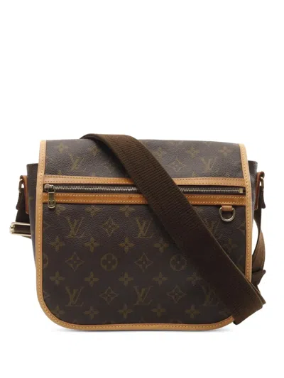 Pre-owned Louis Vuitton 2008 Bosphore Pm Shoulder Bag In Black