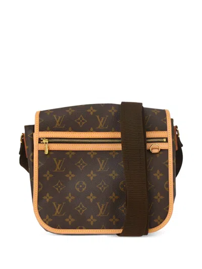 Pre-owned Louis Vuitton 2008 Bosphore Pm Shoulder Bag In Brown