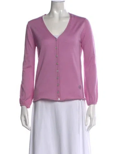 Pre-owned Louis Vuitton 2008 Cashmere Sweater In Purple