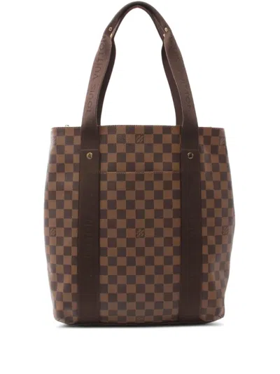 Pre-owned Louis Vuitton 2008 Damier-canvas Shoulder Bag In Brown
