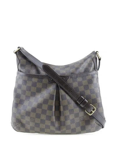 Pre-owned Louis Vuitton 2008 Damier Ebene Bloomsbury Pm Crossbody Bag In Brown