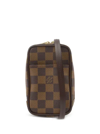Pre-owned Louis Vuitton 2008 Etui Okapi Gm Shoulder Bag In Brown