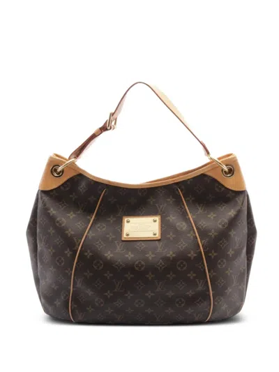 Pre-owned Louis Vuitton 2008 Galliera Gm Handbag In Brown