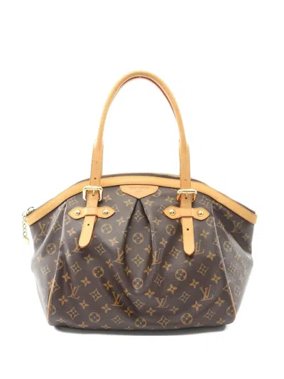 Pre-owned Louis Vuitton 2008 Gm Tivoli Monogram Tote Bag In Brown