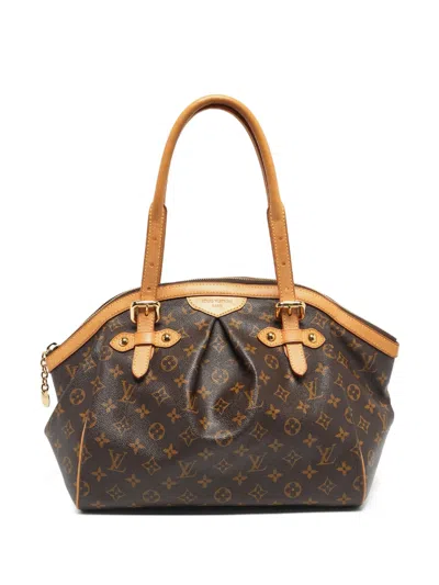 Pre-owned Louis Vuitton 2008 Gm Tivoli Tote Bag In Brown