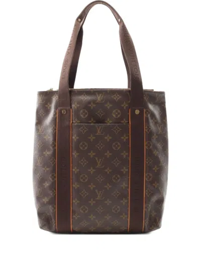 Pre-owned Louis Vuitton 2008 Hippopotamus Bobourg Tote Bag In Brown