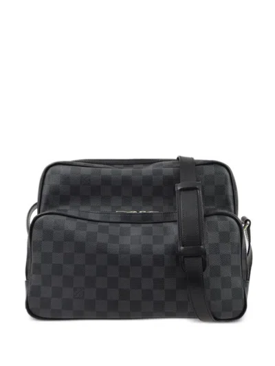 Pre-owned Louis Vuitton 2008 Leoh Shoulder Bag In Black