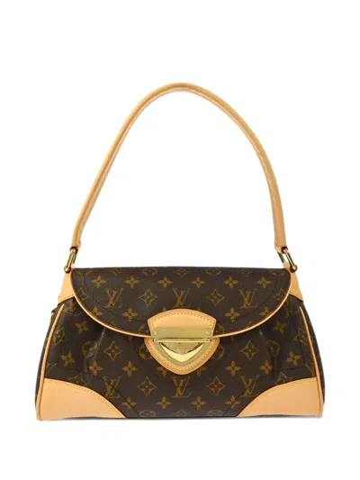 Pre-owned Louis Vuitton 2008 Monogram Beverly Handbag In Brown