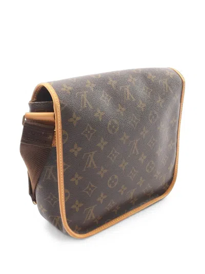 Pre-owned Louis Vuitton 2008 Monogram Bosphore Pm Crossbody Bag In Brown