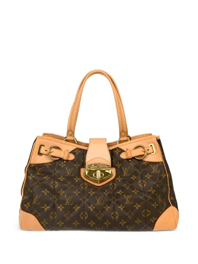 Pre-owned Louis Vuitton 2008 Monogram Etoile Handbag In Brown