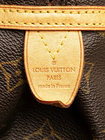 Pre-owned Louis Vuitton 2008 Monogram Montorgueil Pm Handbag In Brown