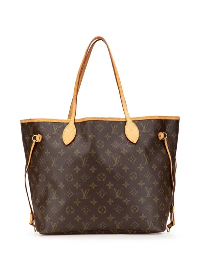 Pre-owned Louis Vuitton 2008 Monogram Neverfull Mm Tote Bag