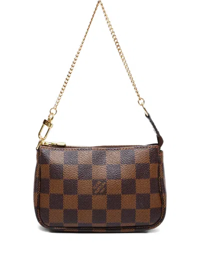 Pre-owned Louis Vuitton 2008 Monogram Shoulder Bag In Brown