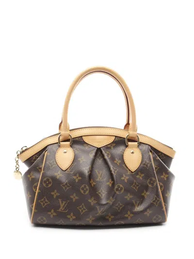 Pre-owned Louis Vuitton 2008 Monogram Tivoli Pm Handbag In Brown