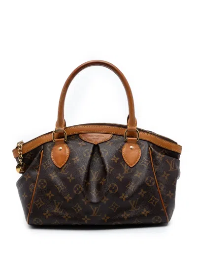 Pre-owned Louis Vuitton 2008 Monogram Tivoli Pm Handbag In Brown