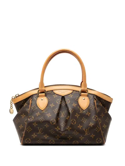Pre-owned Louis Vuitton 2008 Monogram Tivoli Pm Handbag In Brown