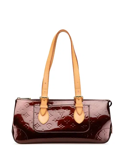 Pre-owned Louis Vuitton 2008 Monogram Vernis Rosewood Avenue Shoulder Bag