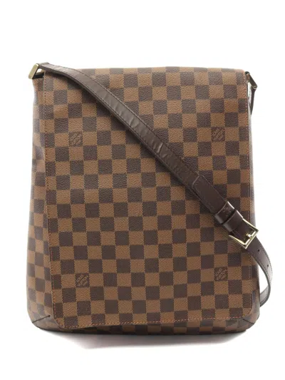 Pre-owned Louis Vuitton 2008 Musette Shoulder Bag In Brown