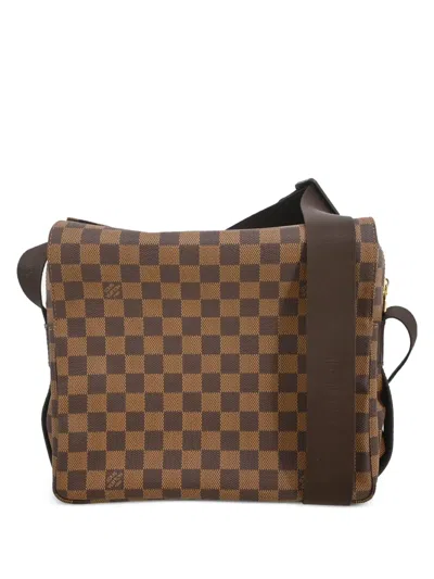 Pre-owned Louis Vuitton 2008 Naviglio Shoulder Bag In Brown