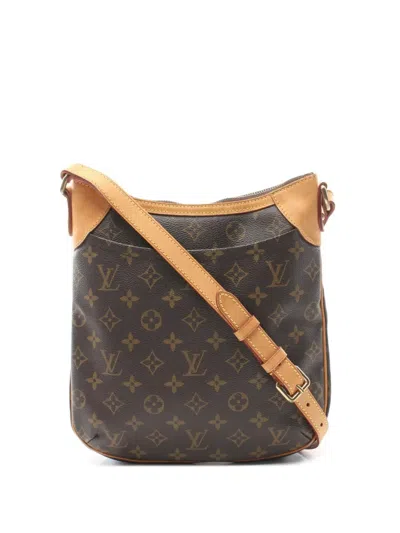 Pre-owned Louis Vuitton 2008 Odeon Pm Cross Body Bag In Brown