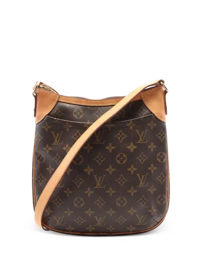 Pre-owned Louis Vuitton 2008 Odeon Pm Crossbody Bag In Brown