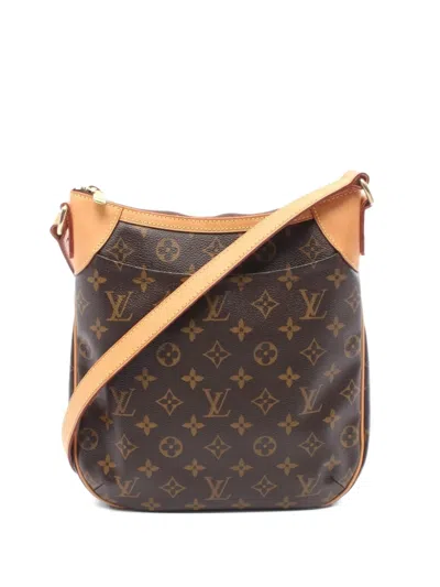 Pre-owned Louis Vuitton 2008 Odeon Pm Shoulder Bag In Brown