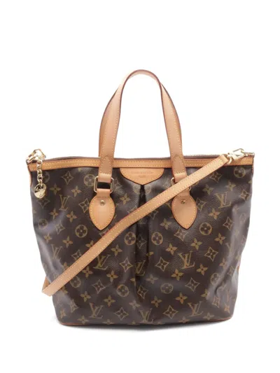 Pre-owned Louis Vuitton 2008 Palermo Pm Handbag In ブラウン