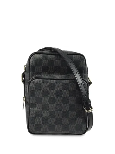 Pre-owned Louis Vuitton 2008 Rem Shoulder Bag In Black