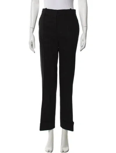 Pre-owned Louis Vuitton 2008 Straight Leg Pants In Black