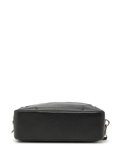 Pre-owned Louis Vuitton 2008 Taiga Neo Pavel Clutch Bag In Black