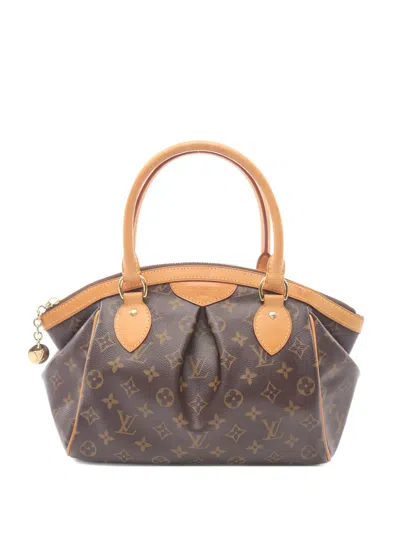 Pre-owned Louis Vuitton 2008 Tivoli Pm Monogram Handbag In Brown
