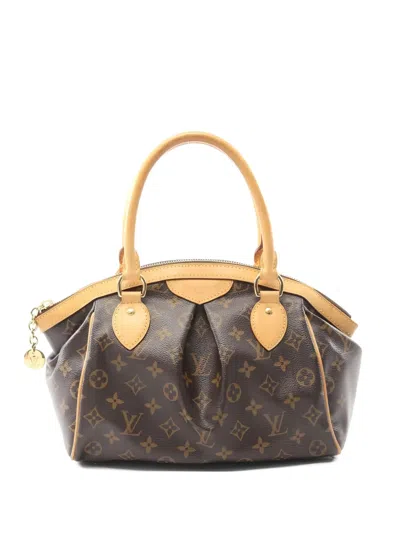 Pre-owned Louis Vuitton 2008 Tivoli Pm Monogram Handbag In Brown