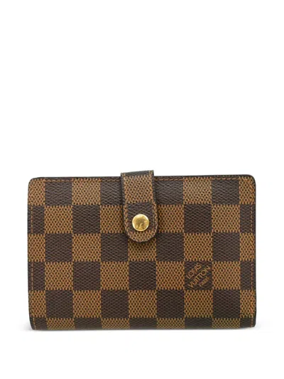 Pre-owned Louis Vuitton 2008 Viennois Wallet In Brown