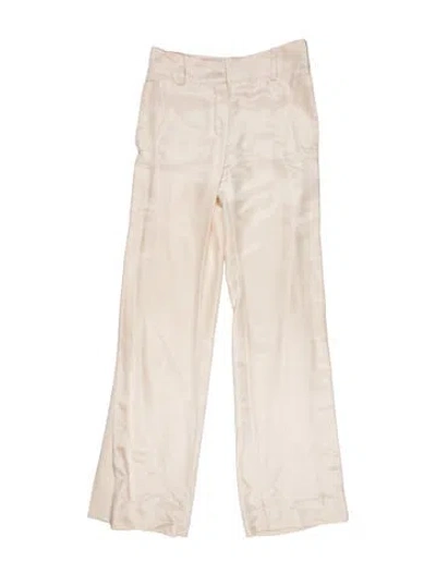 Pre-owned Louis Vuitton 2008 Wide Leg Pants In Neutral