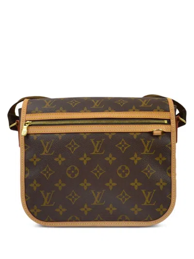 Pre-owned Louis Vuitton 2009 Bosphore Pm Messenger Bag In Brown