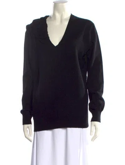 Pre-owned Louis Vuitton 2009 Cashmere Sweater In Black