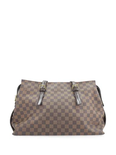 Pre-owned Louis Vuitton 2009 Chelsea Tote Bag In Brown