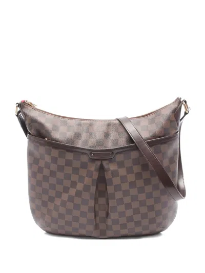 Pre-owned Louis Vuitton 2009 Damier Bloomsbury Shoulder Bag In Brown