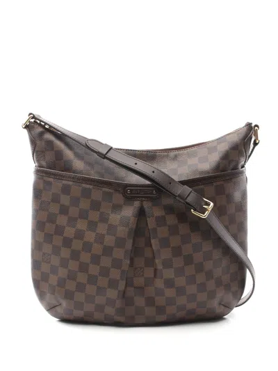 Pre-owned Louis Vuitton 2009 Damier Ebene Pm Shoulder Bag In Brown