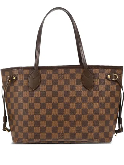 Pre-owned Louis Vuitton 2009 Damier Neverfull Pm Tote Bag